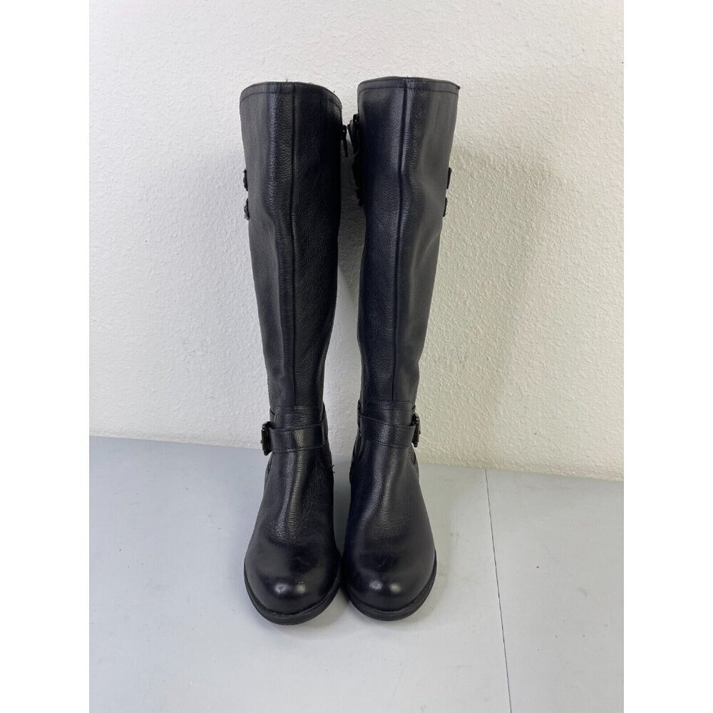 NATURALIZER Women's Jackie Wide Calf Boots Black Size 4 - Picture 5 of 10